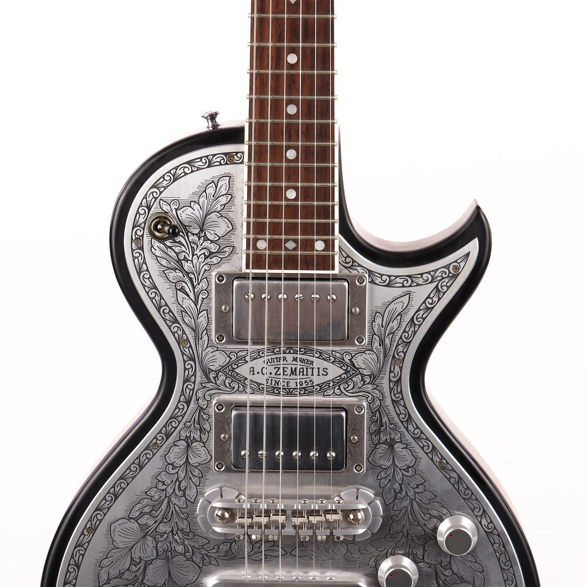 Zemaitis A24MF Dragonheart Metal Front Guitar 2016 — 6