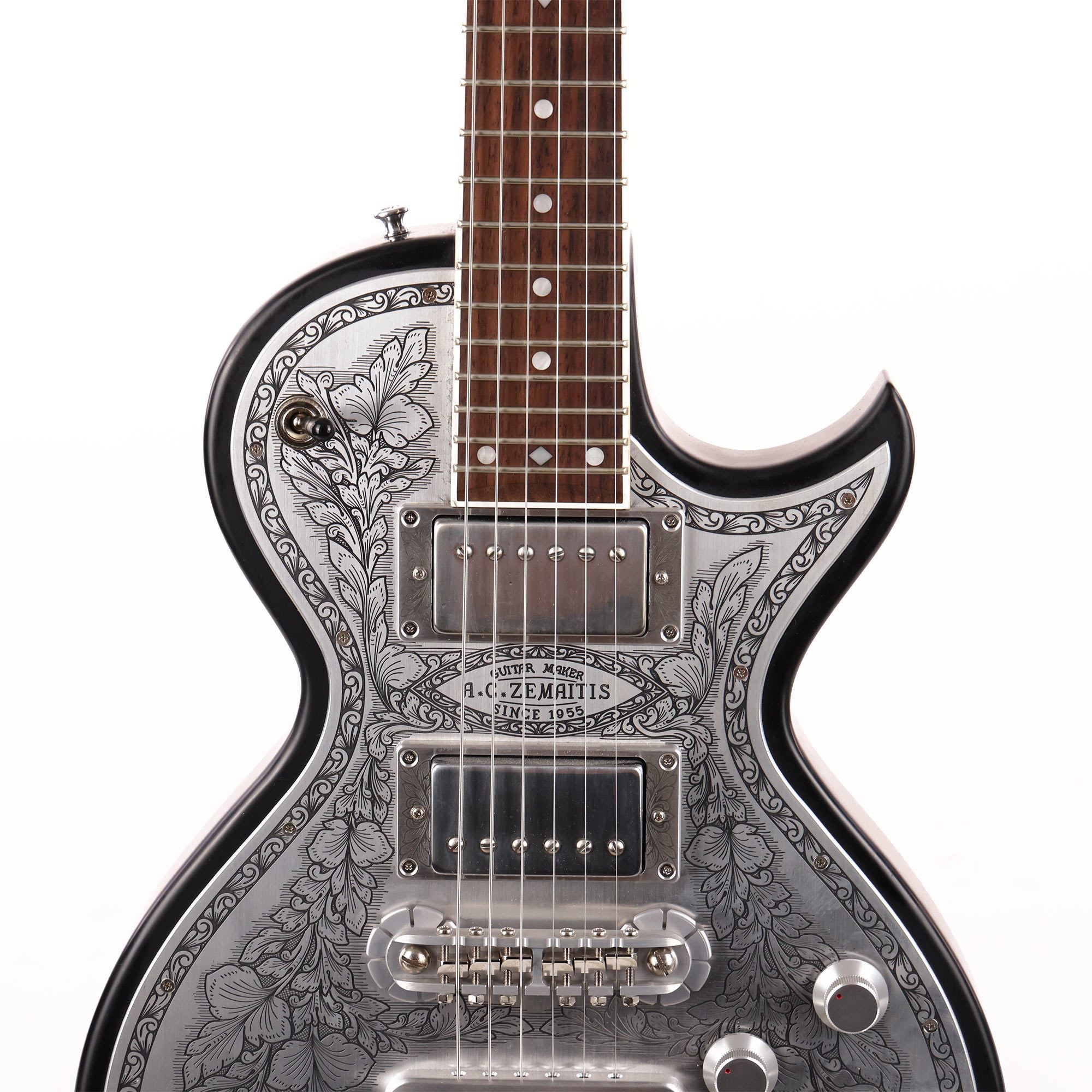 Zemaitis A24MF Dragonheart Metal Front Guitar 2016 | The Music Zoo