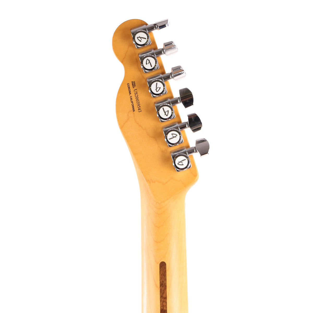 Fender American Ultra Telecaster Rosewood Fretboard Texas Tea 2020 — 5