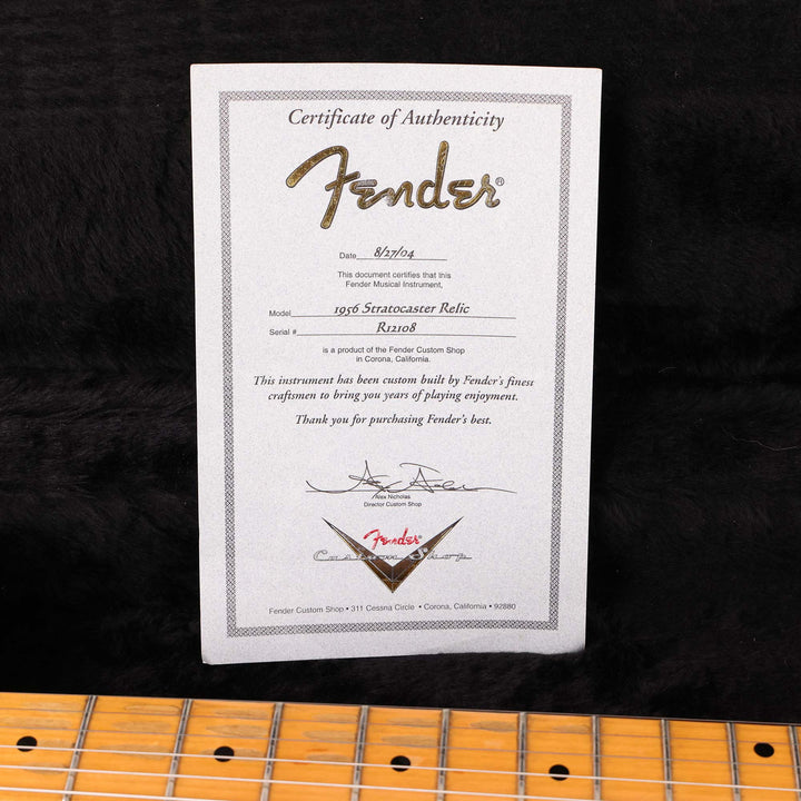 Fender Custom Shop 1956 Stratocaster Relic 2-Tone Sunburst 2004