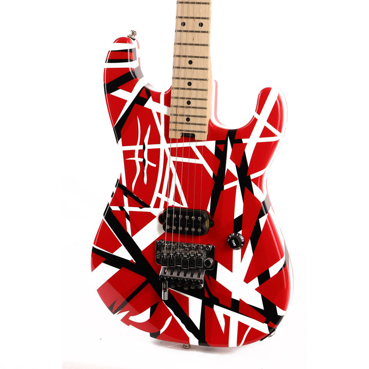 EVH Striped Series Red with Black Stripes 2013