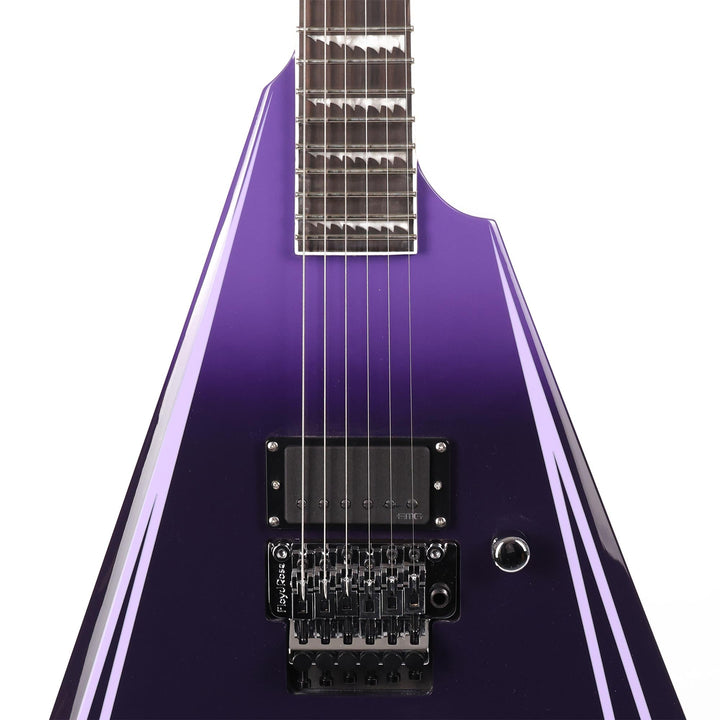 ESP LTD Alexi Laiho Hexed Signature Guitar Purple Fade Satin with Ripped Pinstripes