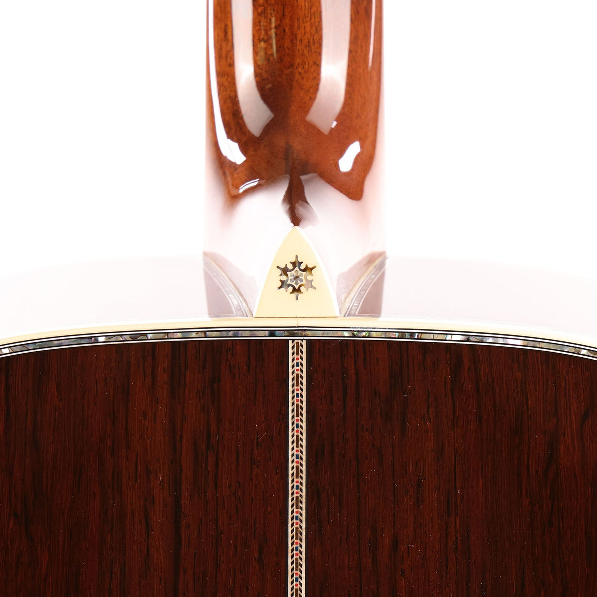 Martin Custom Shop D-45 Bentley Snowflake Dreadnought Acoustic Natural — 9