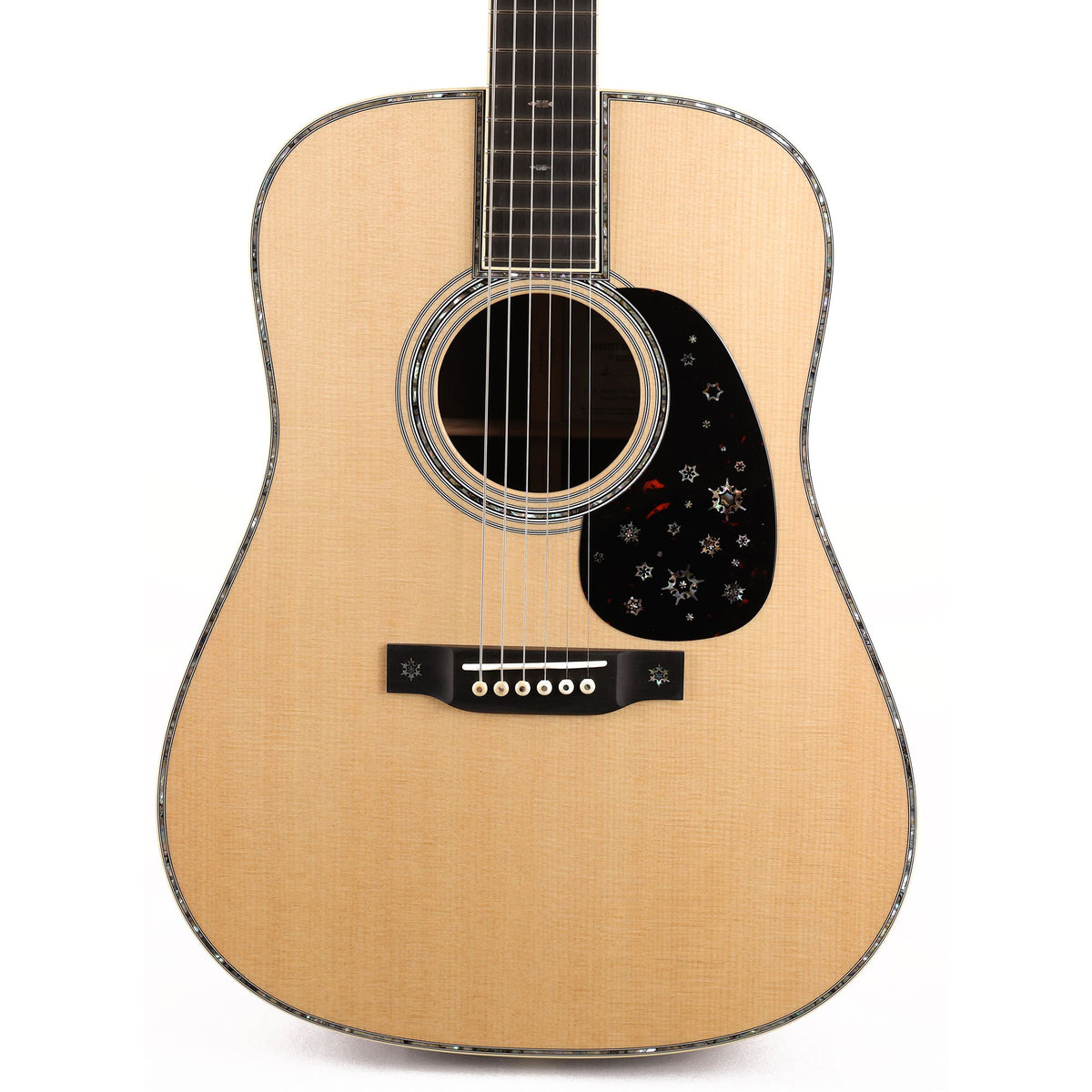 Martin Custom Shop D-45 Bentley Snowflake Dreadnought Acoustic Natural — 1