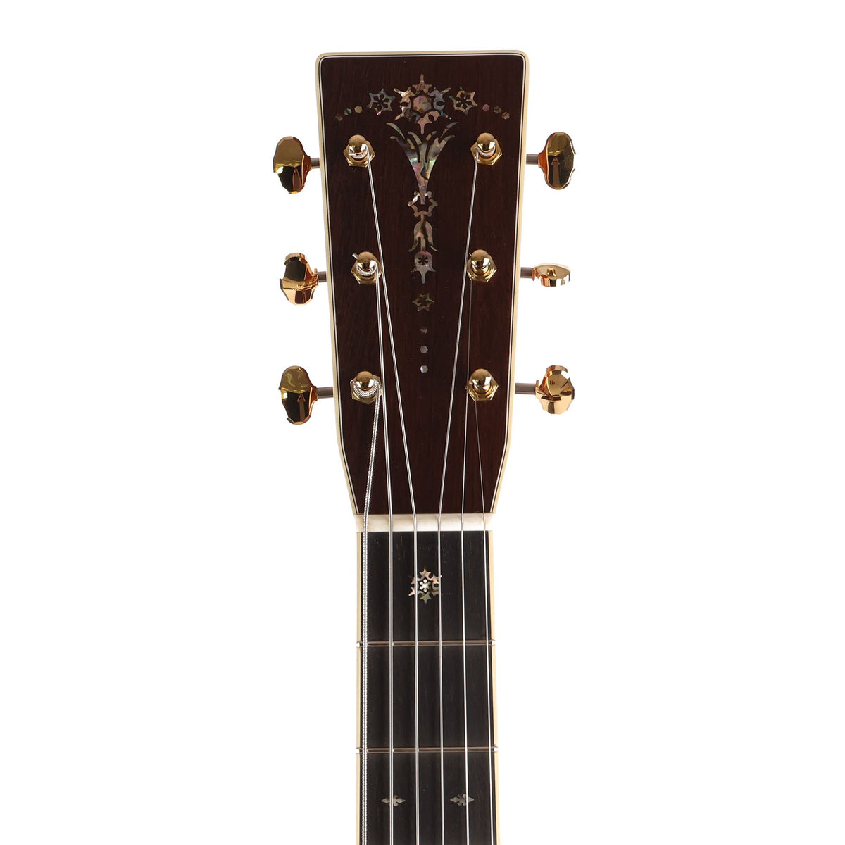 Martin Custom Shop D-45 Bentley Snowflake Dreadnought Acoustic Natural — 4