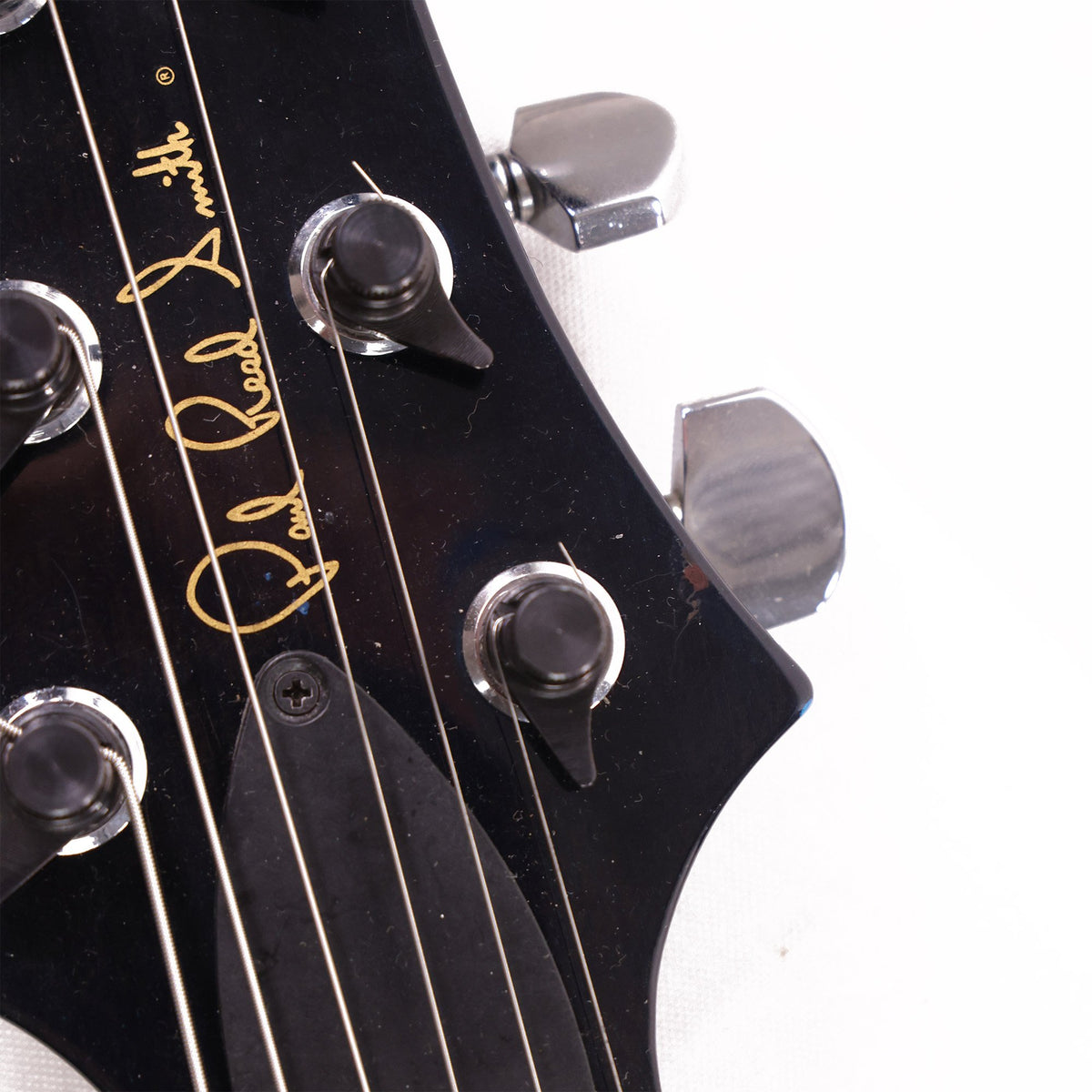 1990 PRS Studio 10-Top Transparent Blue — 9