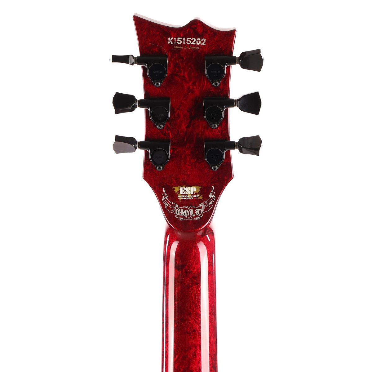 2015 ESP Gary Holt Signature EC Liquid Metal Lava — 5