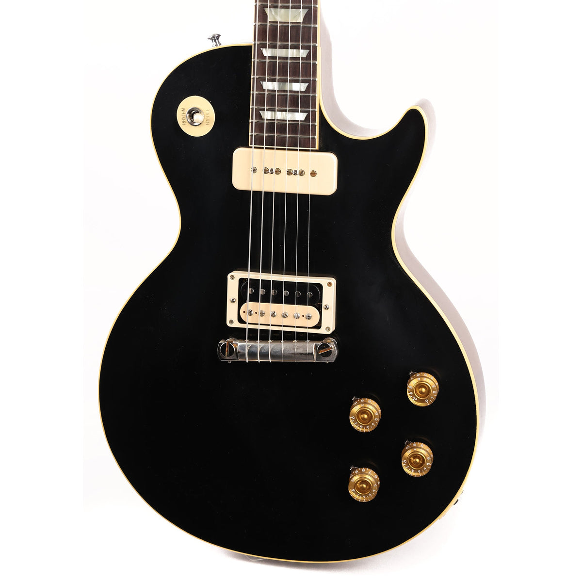 Gibson Custom Shop 1954 Les Paul Standard Wraparound Rocker Ebony VOS Made 2 Measure — 7