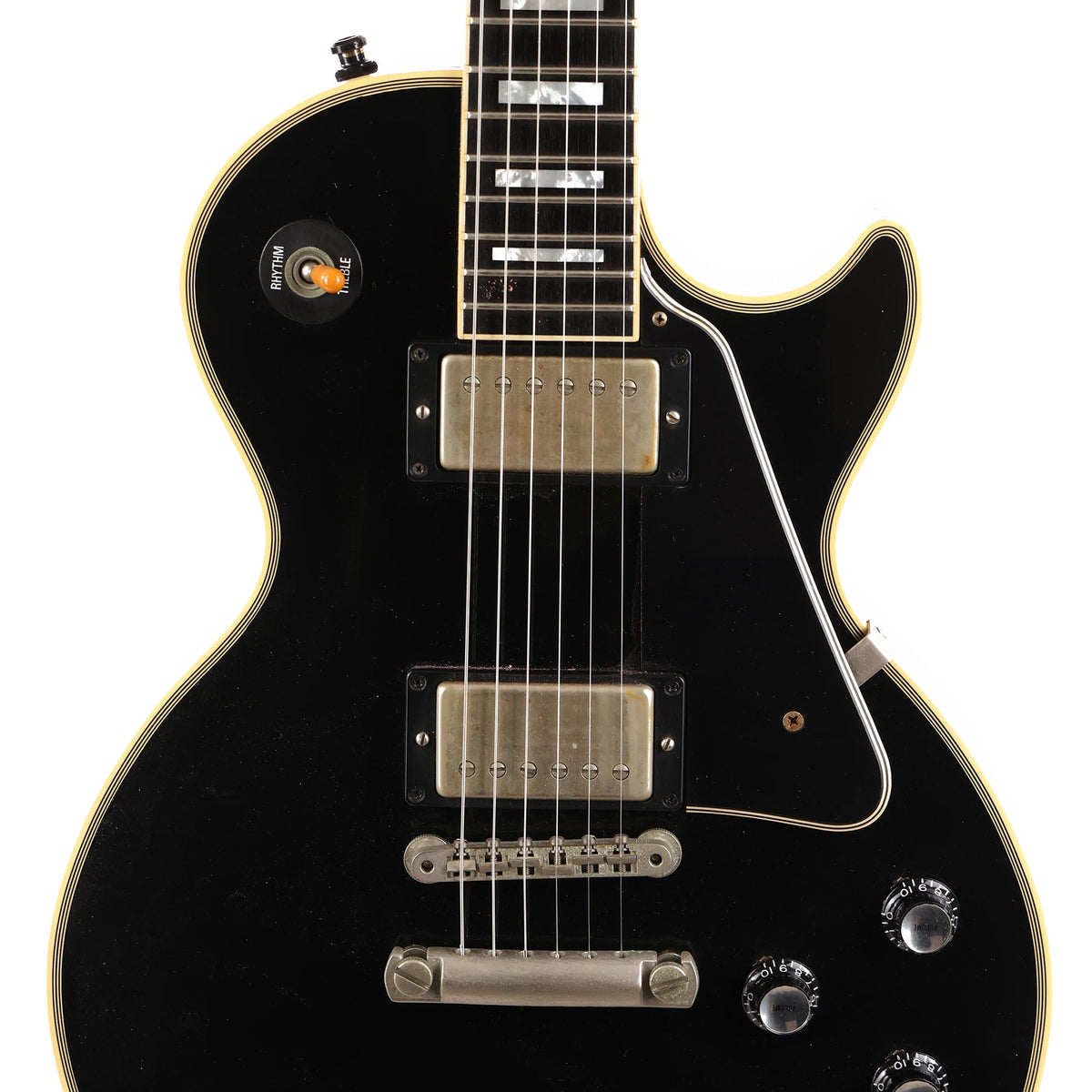 2003 Gibson Custom Shop '68 Les Paul Custom Ebony Custom Authentic — 6