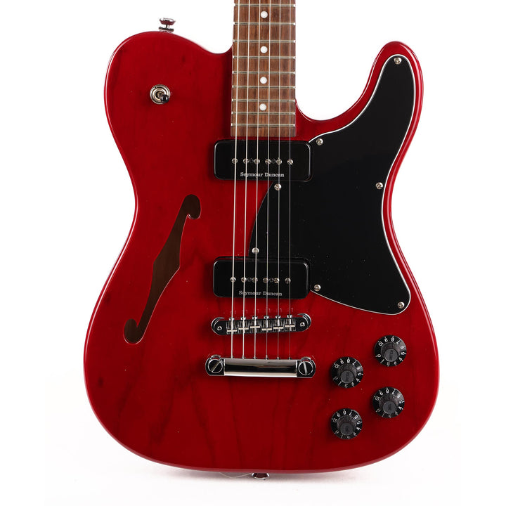Fender Jim Adkins JA-90 Telecaster Thinline Crimson Transparent 2019