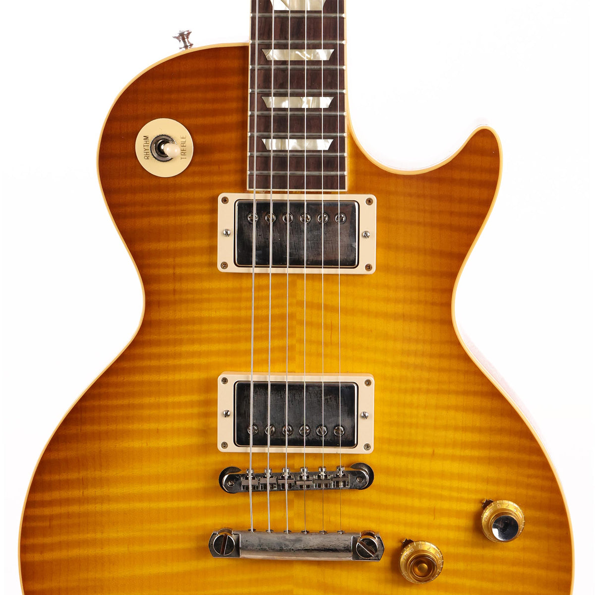 Gibson Custom Shop 60th Anniversary 1959 Les Paul Standard VOS Dirty Lemon Fade Made 2 Measure — 6