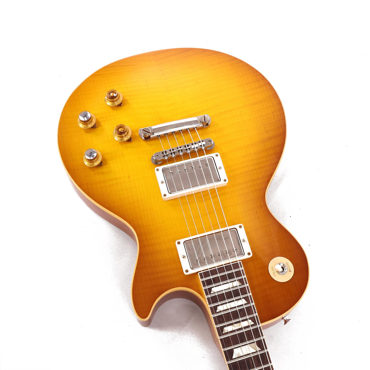 Gibson Custom Shop 60th Anniversary 1959 Les Paul Standard VOS Dirty Lemon Fade Made 2 Measure — 9