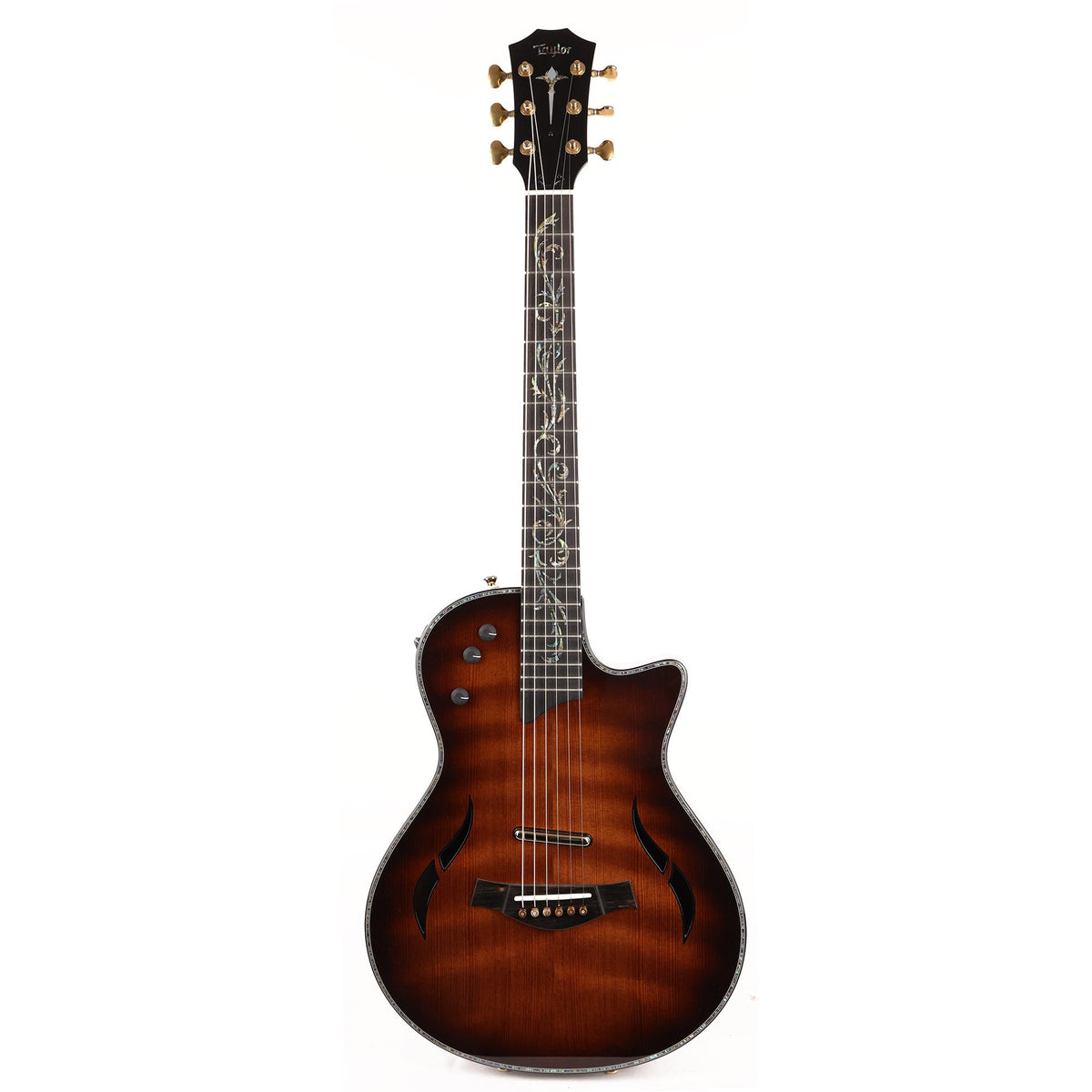 Taylor Custom Shop T5z Andy Powers Selected Curly Redwood and Figured Sapele — 2