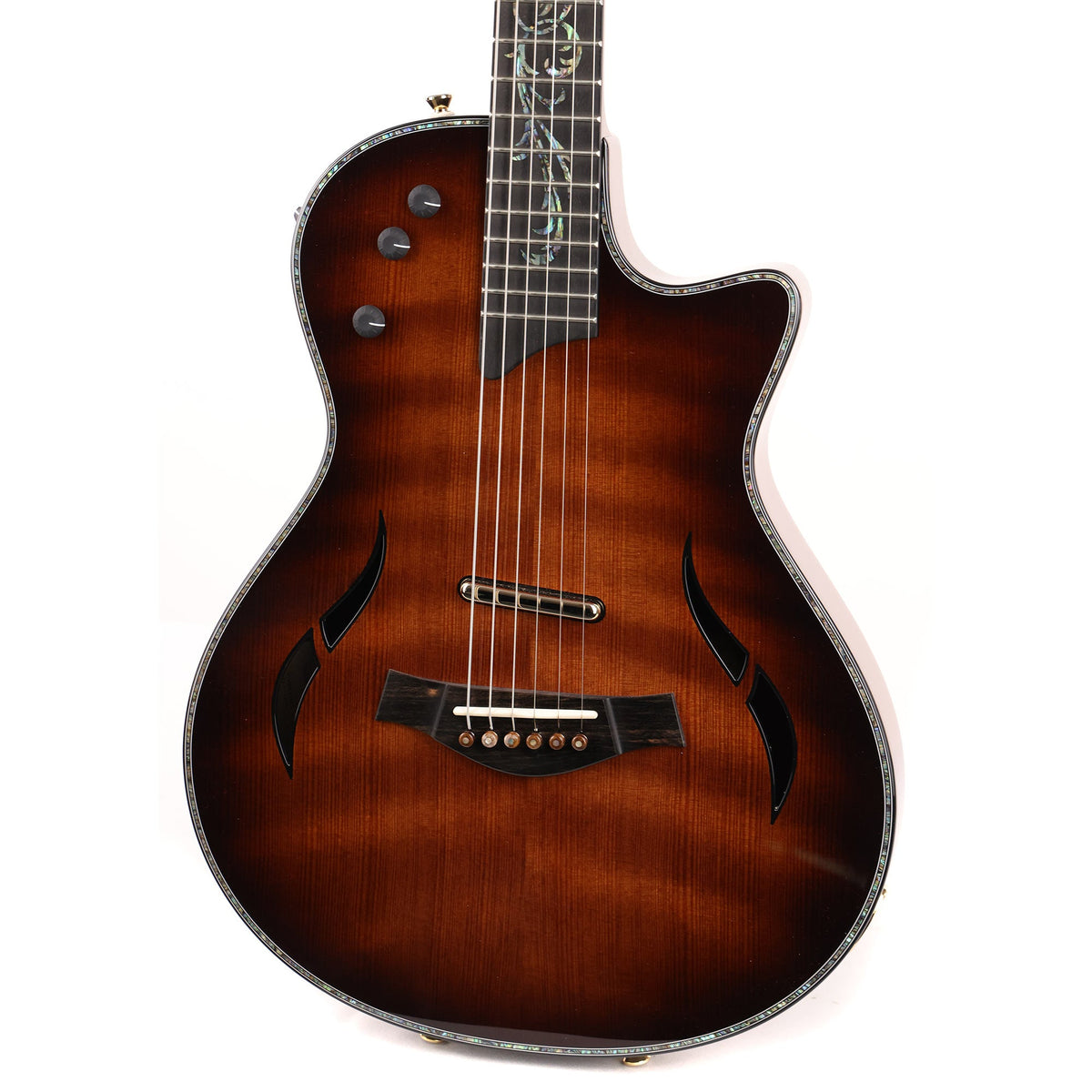 Taylor Custom Shop T5z Andy Powers Selected Curly Redwood and Figured Sapele — 7