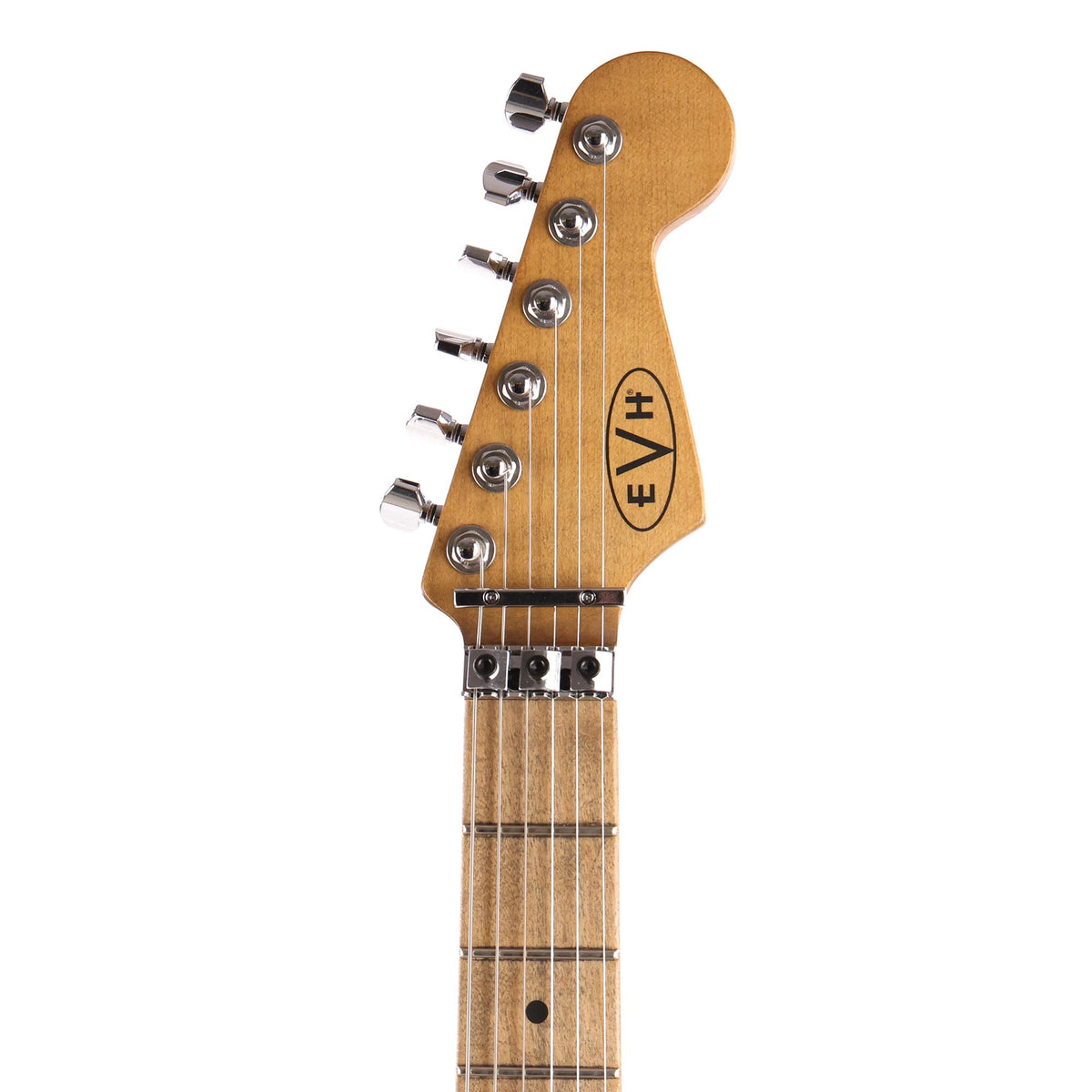 EVH Striped Series Frankie Red/White/Black Relic 2020 — 4