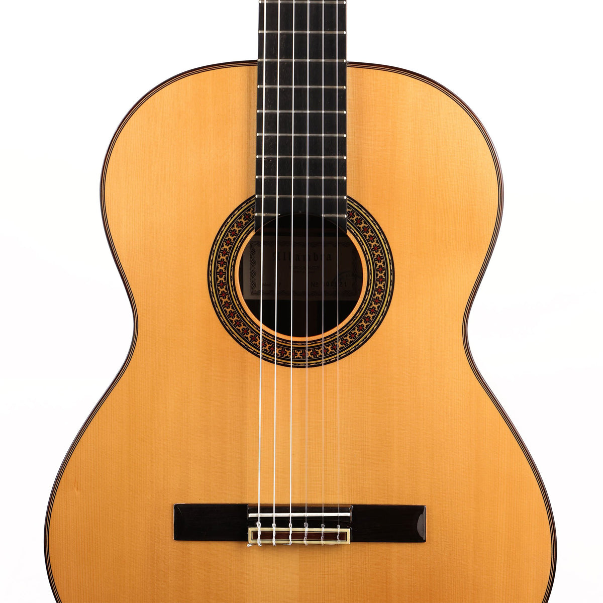 Alhambra 8P Nylon String Classical Guitar Used — 6