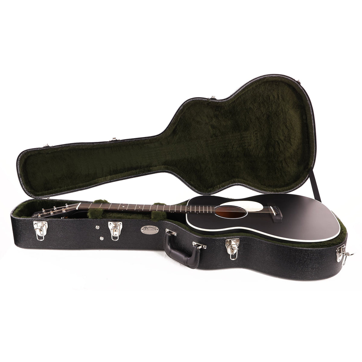 Martin Custom Shop 000 14-Fret Mahogany Satin Black 2021 — 8