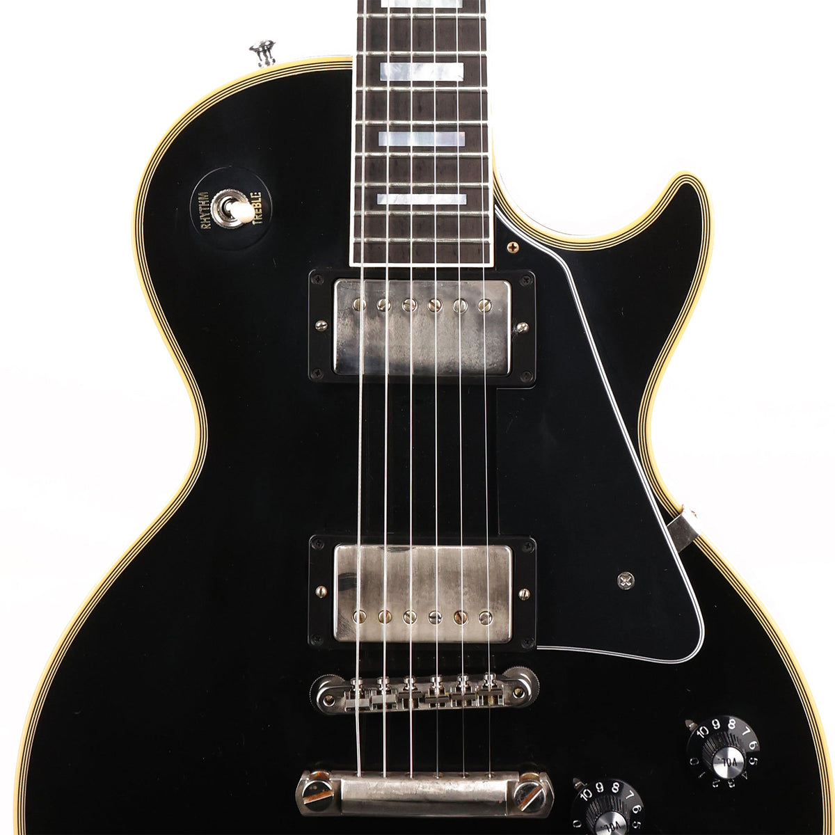 Gibson Custom Shop 1968 Les Paul Custom Reissue Made 2 Measure VOS Ebony Nickel Hardware — 6