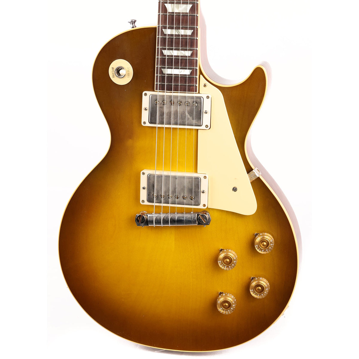 Gibson Custom Shop 1954 Les Paul Reissue with Humbuckers Green Lemon VOS Made 2 Measure — 7