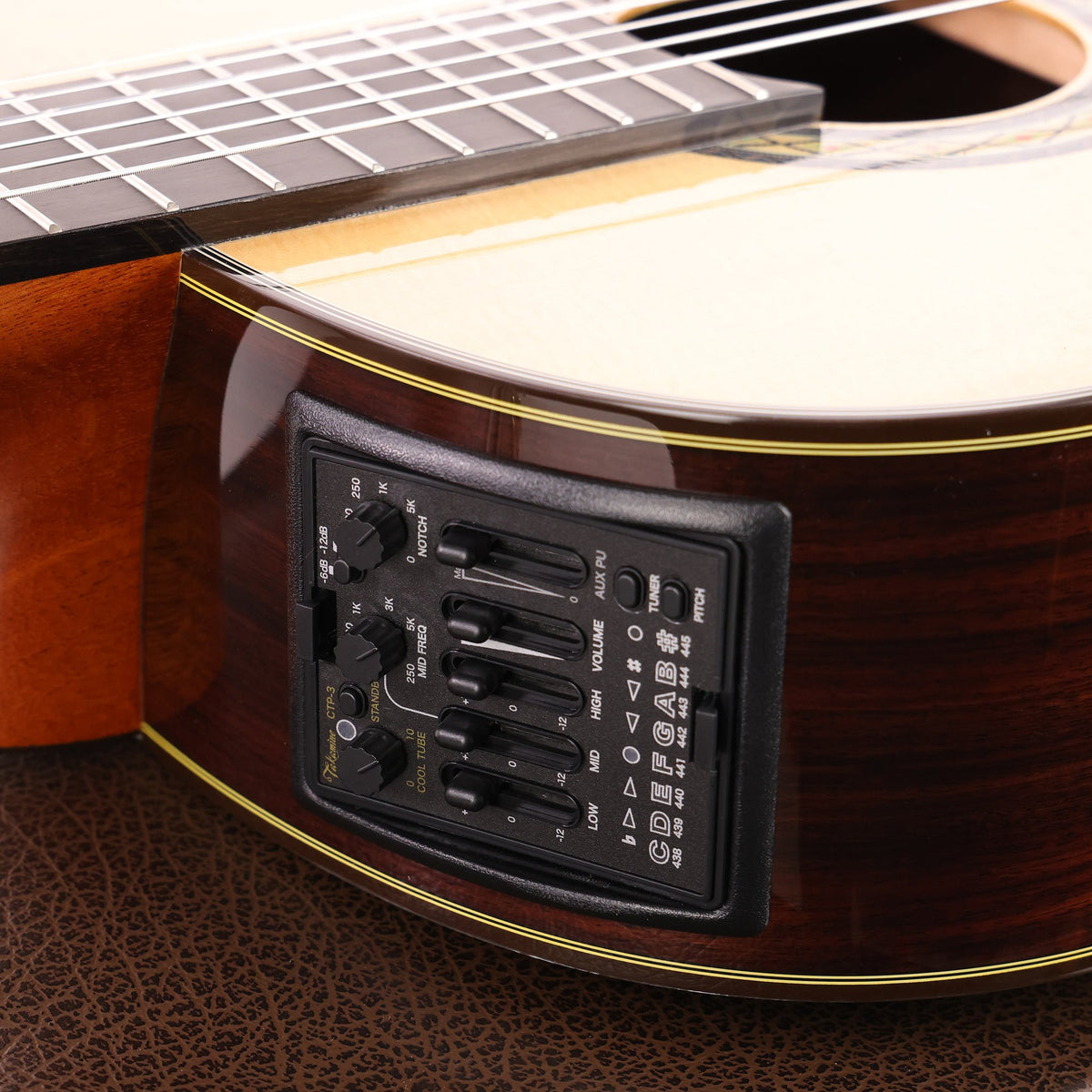 Takamine H8SS Hirade Concert Classical Nylon String Guitar — 8