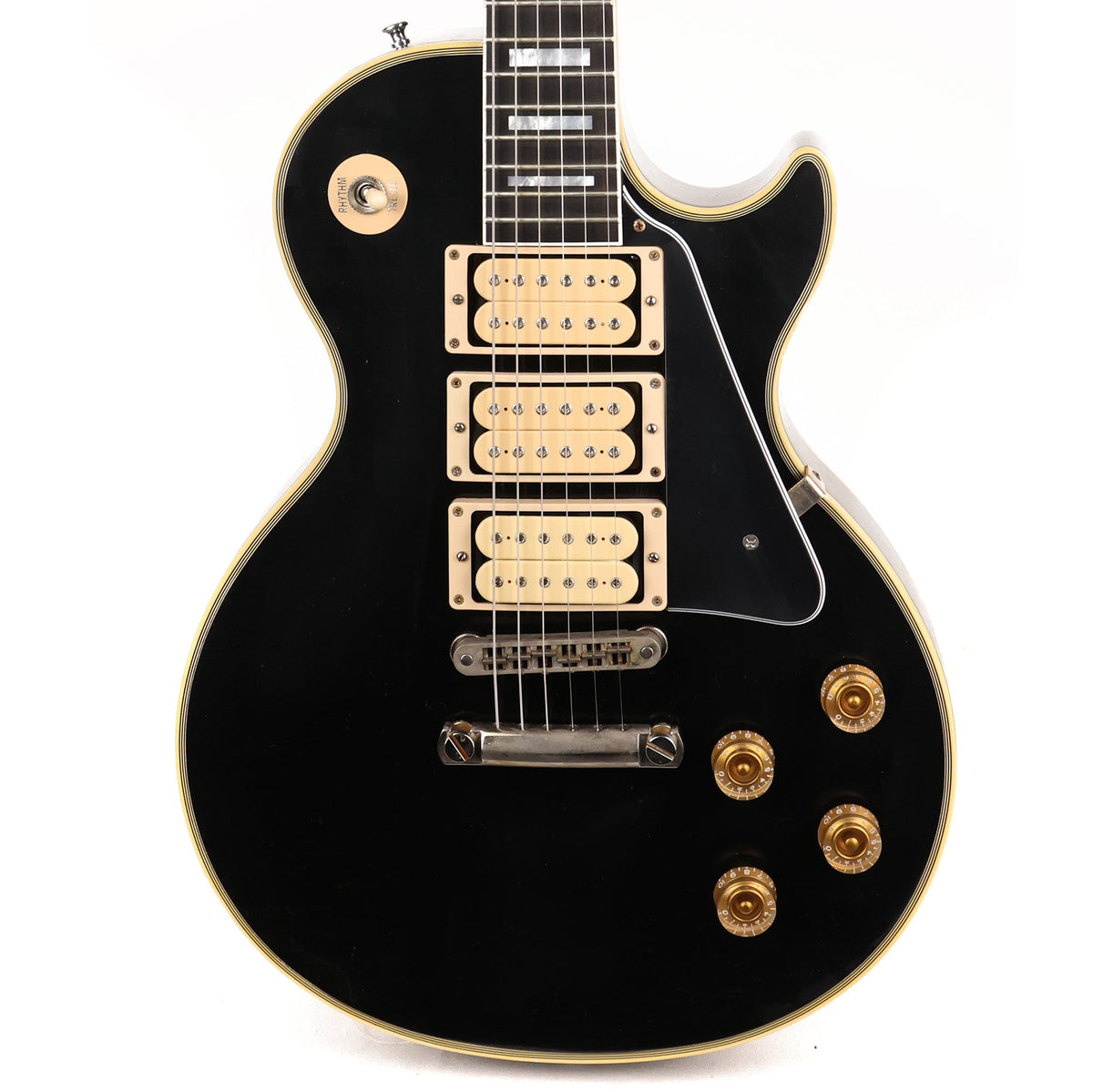 Gibson Custom Shop Les Paul Custom Made 2 Measure DiMarzios and Ultra Light Aged — 1
