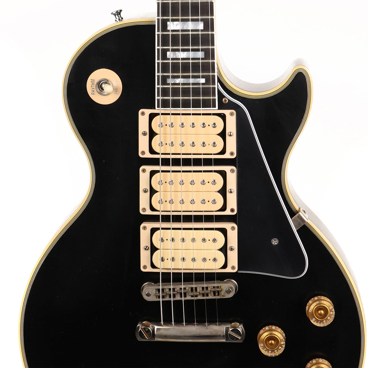 Gibson Custom Shop Les Paul Custom Made 2 Measure DiMarzios and Ultra Light Aged — 6