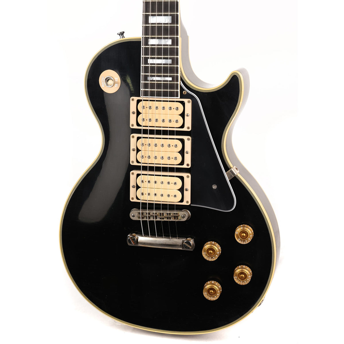 Gibson Custom Shop Les Paul Custom Made 2 Measure DiMarzios and Ultra Light Aged — 7