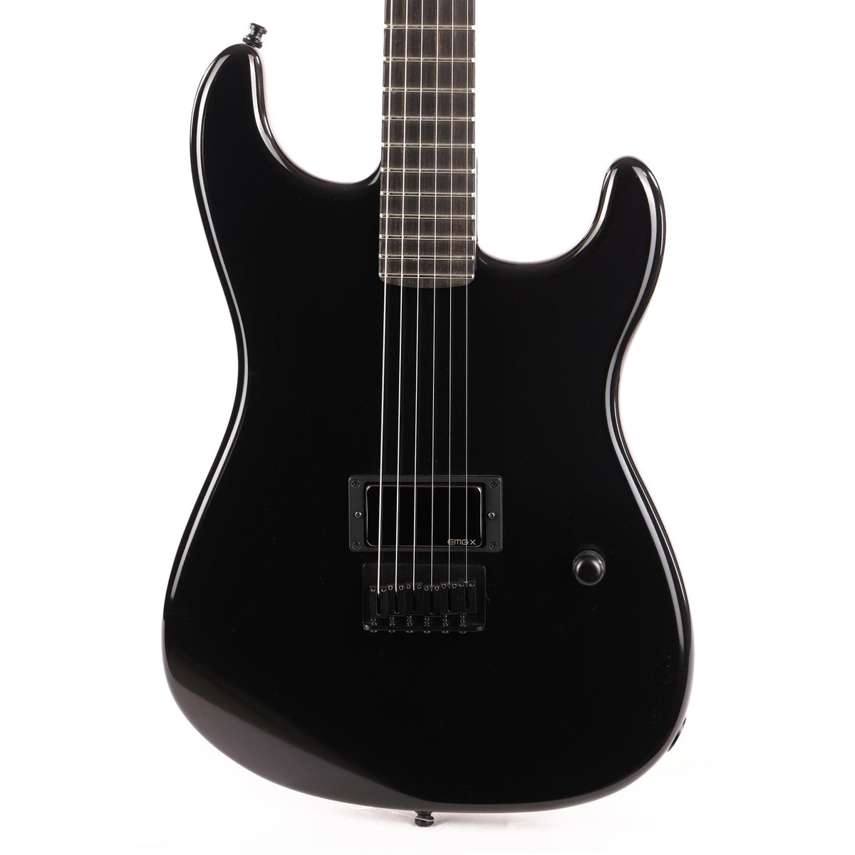 Fender Custom Shop Custom Active Stratocaster Matte Black 2020 — 1