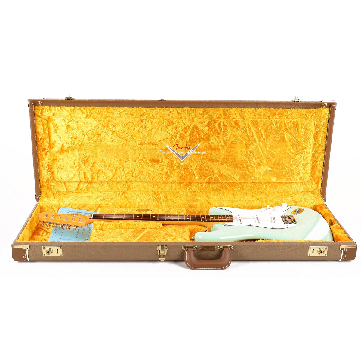 Fender Custom Shop 1960 NoNeck Stratocaster Music Zoo Exclusive NOS Surf Green 2018 — 10