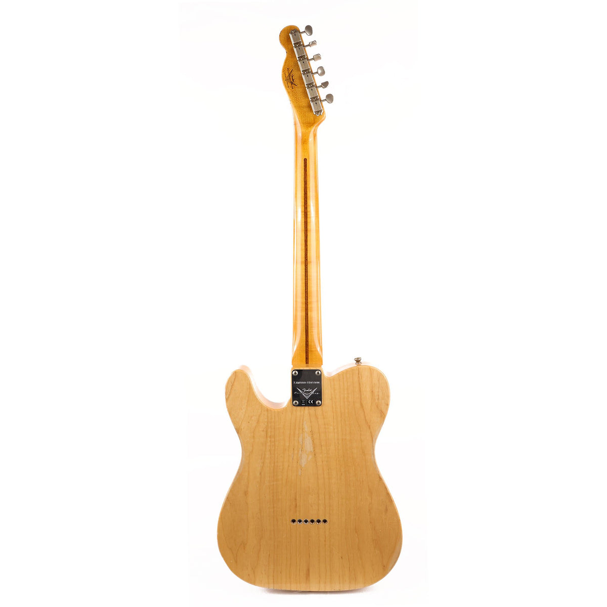Fender Custom Shop Limited Thinline Loaded Nocaster Aged Natural 2019 — 3