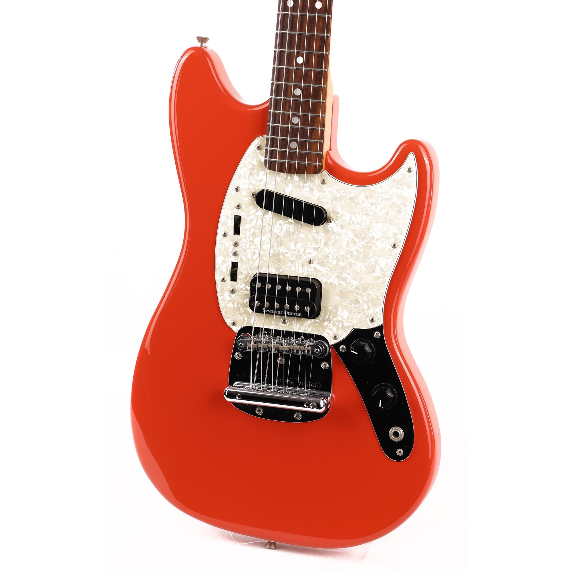Fender Made in Japan Kurt Cobain Mustang Fiesta Red | The Music Zoo