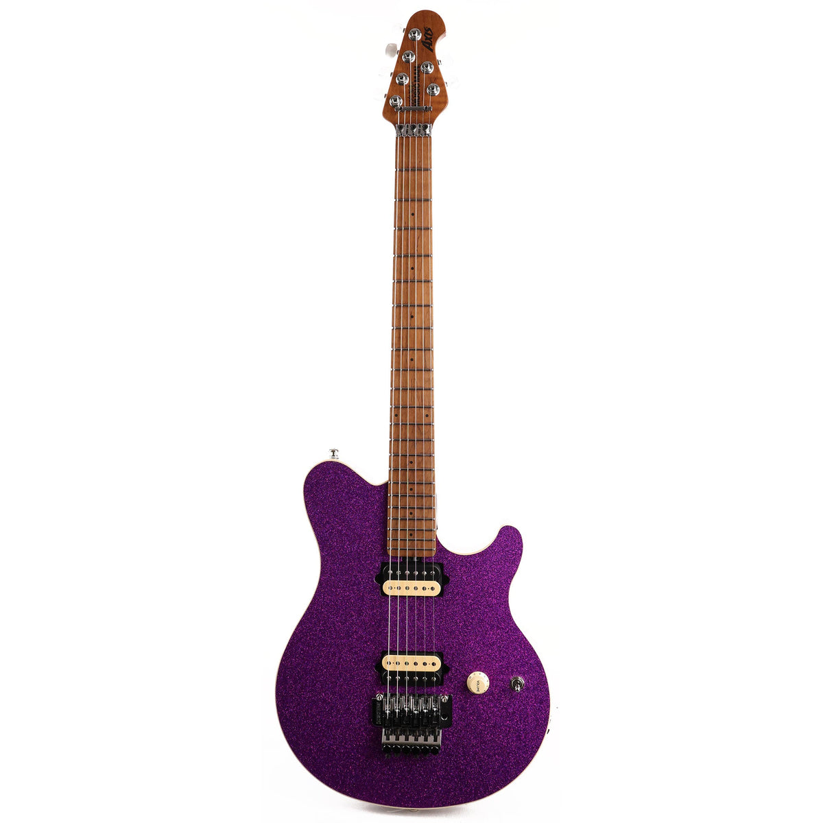 Ernie Ball Music Man Axis Guitar Fuschia Sparkle Music Zoo Exclusive — 2