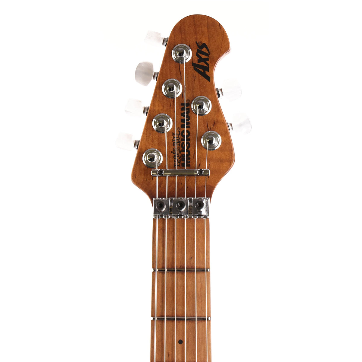 Ernie Ball Music Man Axis Guitar Fuschia Sparkle Music Zoo Exclusive — 4