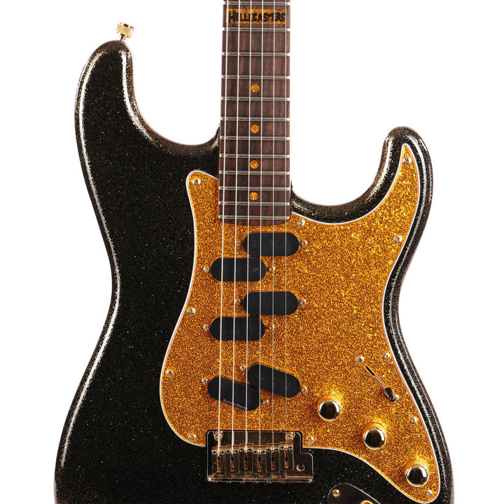 Fender John Jorgenson Hellecaster Stratocaster Guitar Black Sparkle