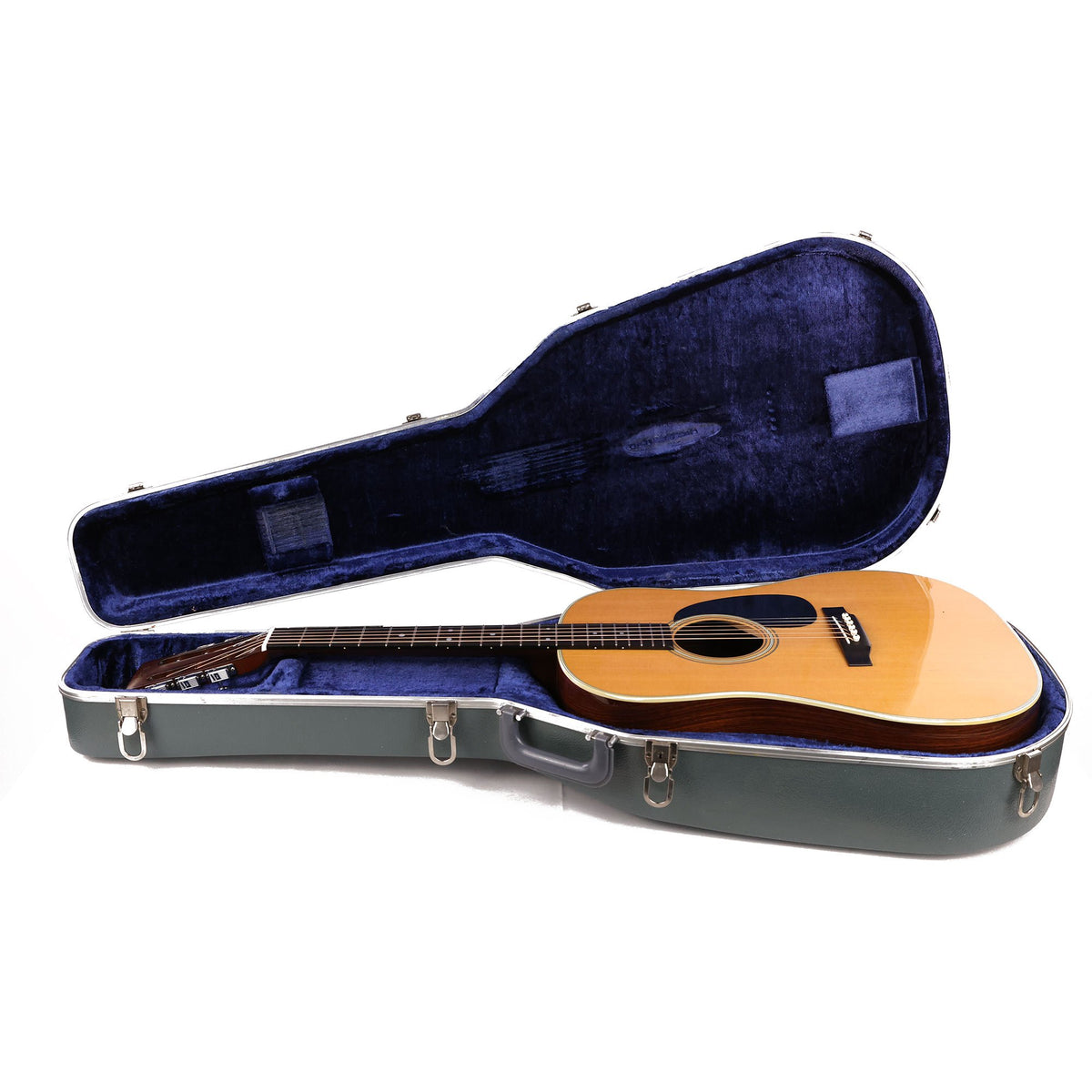 1974 Martin D-28S Dreadnought Acoustic Natural — 9