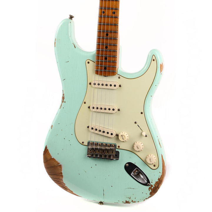 Fender Custom Shop NoNeck 50s Stratocaster Music Zoo Exclusive Heavy Relic Surf Green 2020