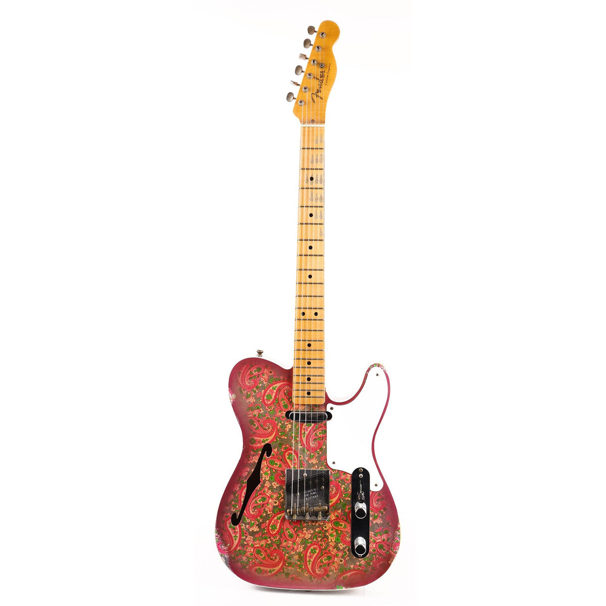 Fender Custom Shop Limited Edition Double Esquire Thinline Custom Relic Aged Pink Paisley 2020 — 2