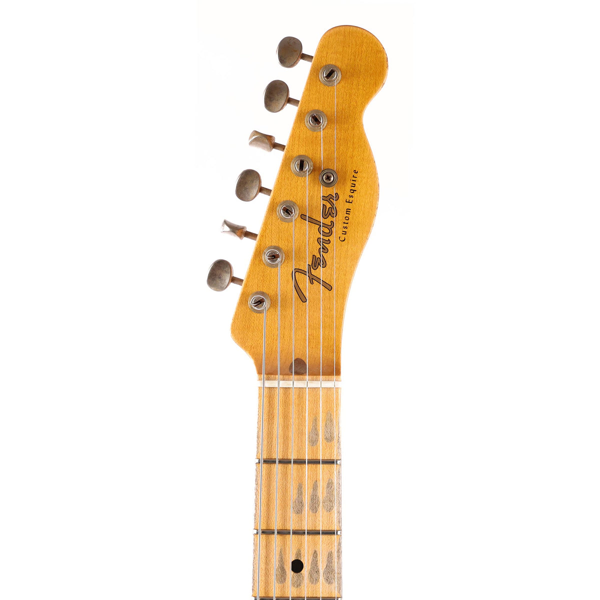 Fender Custom Shop Limited Edition Double Esquire Thinline Custom Relic Aged Pink Paisley 2020 — 4