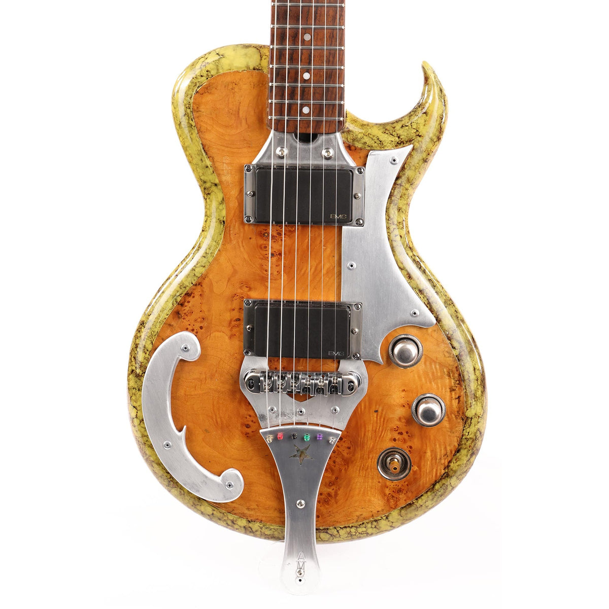 AM Guitars Anibal Mistorni Marble Sculpted Guitar — 1