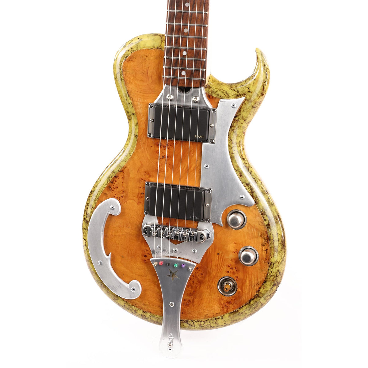 AM Guitars Anibal Mistorni Marble Sculpted Guitar — 7