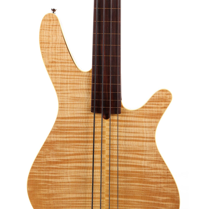 Rob Allen MB-2 Fretless 4-String Bass Flame Maple Natural