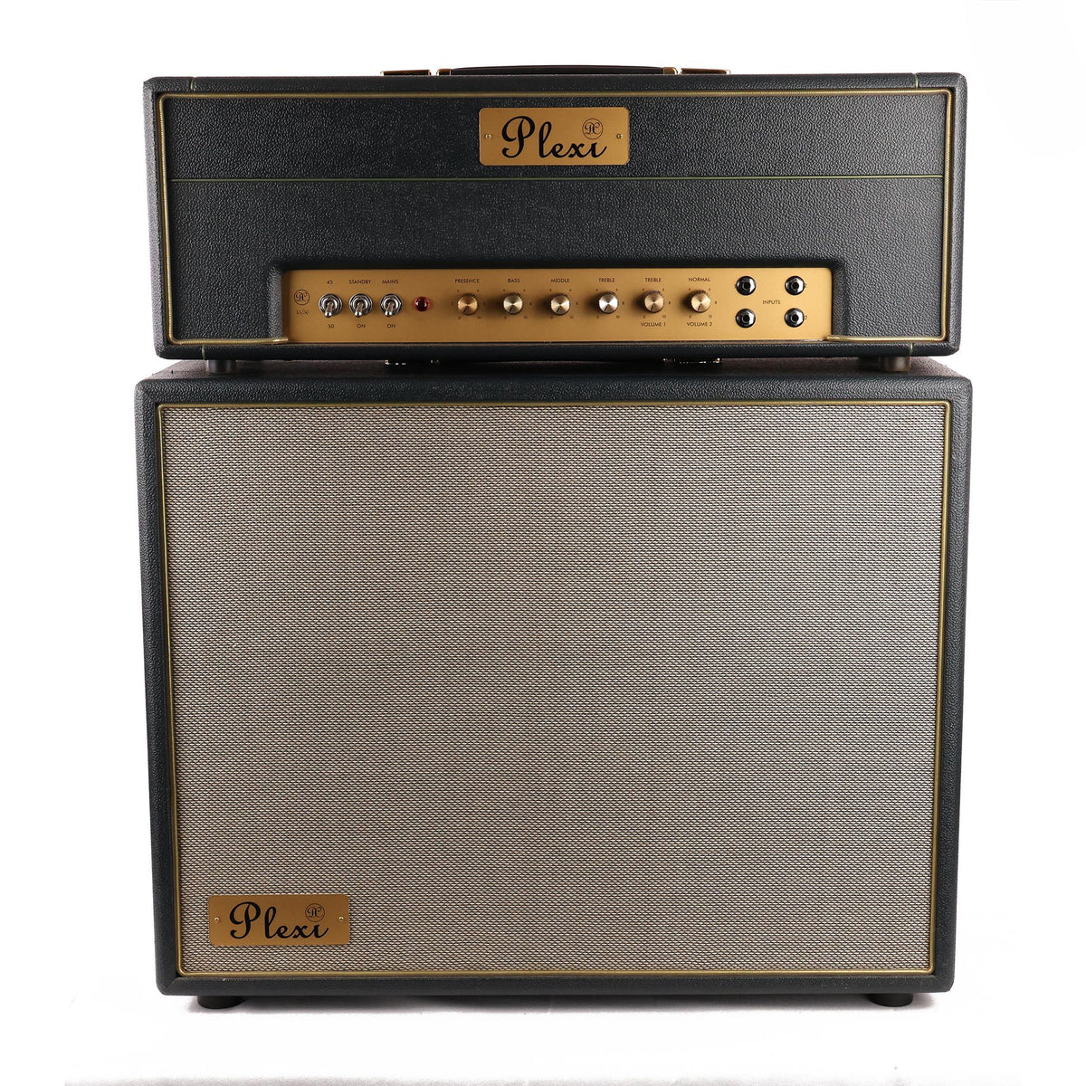 Cornell Plexi 45/50 Head with 2x12 Cabinet — 2