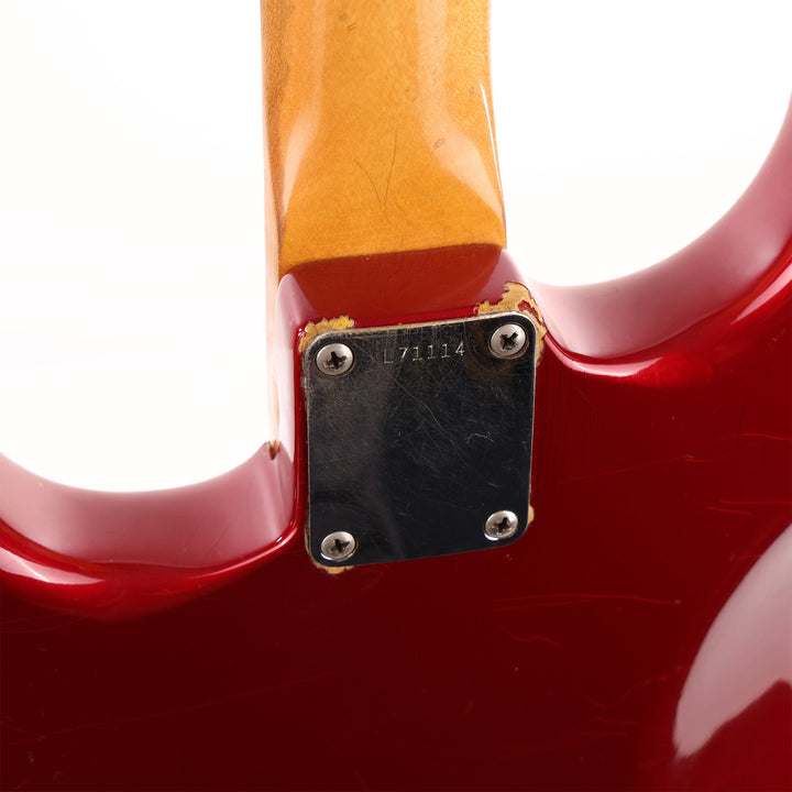 1965 Fender Stratocaster Candy Apple Red Refin