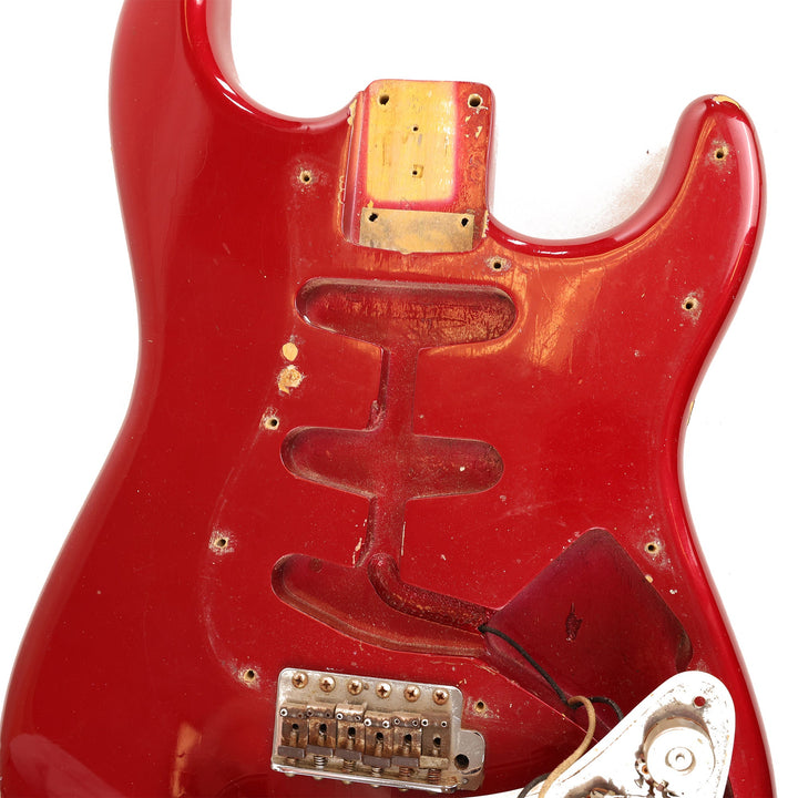 1965 Fender Stratocaster Candy Apple Red Refin