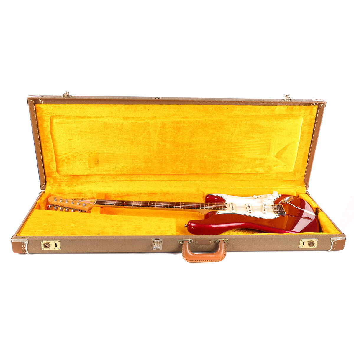 1965 Fender Stratocaster Candy Apple Red Refin — 12