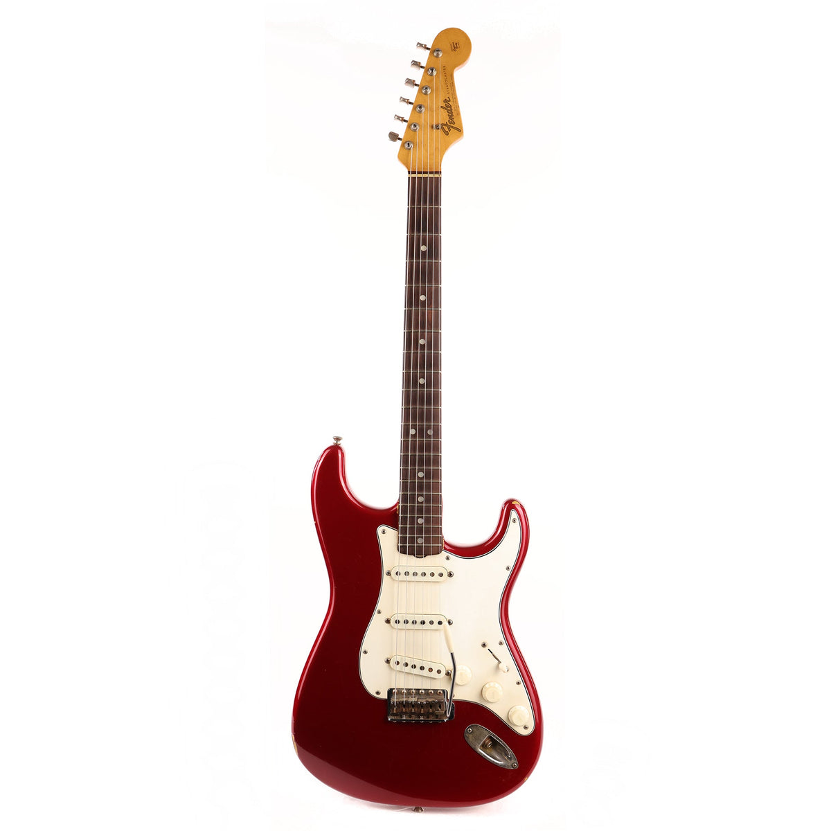 1965 Fender Stratocaster Candy Apple Red Refin — 2
