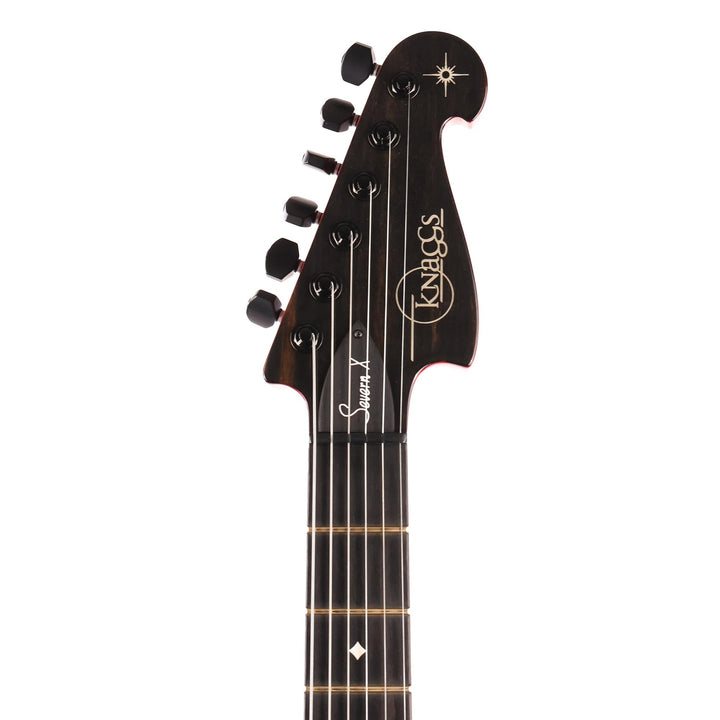 Knaggs Severn X Tbuck Tier 3 Ferrari Red Racing Stripe NAMM 2020 Display Guitar