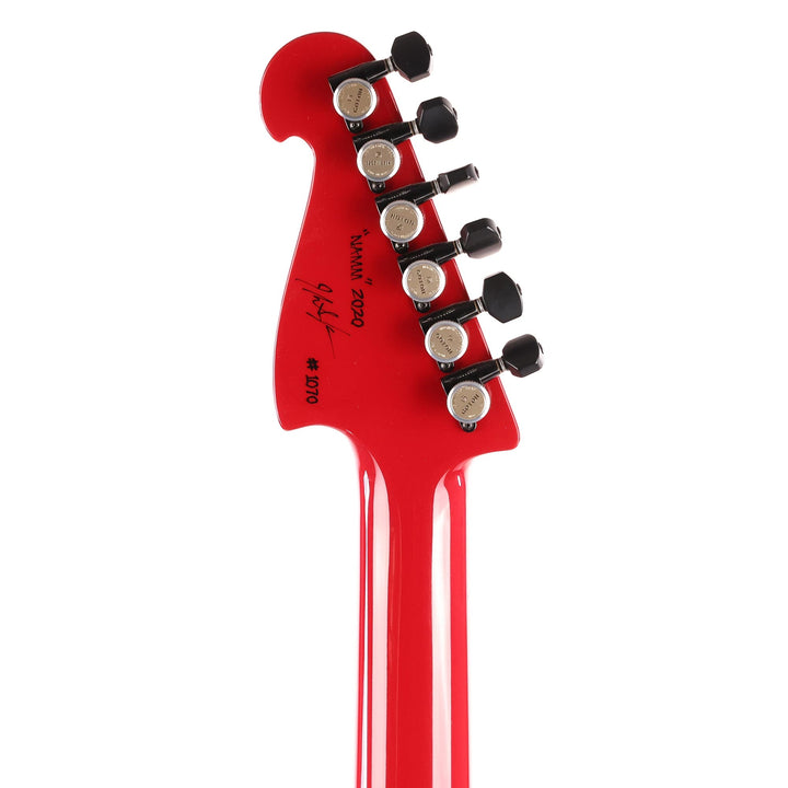 Knaggs Severn X Tbuck Tier 3 Ferrari Red Racing Stripe NAMM 2020 Display Guitar