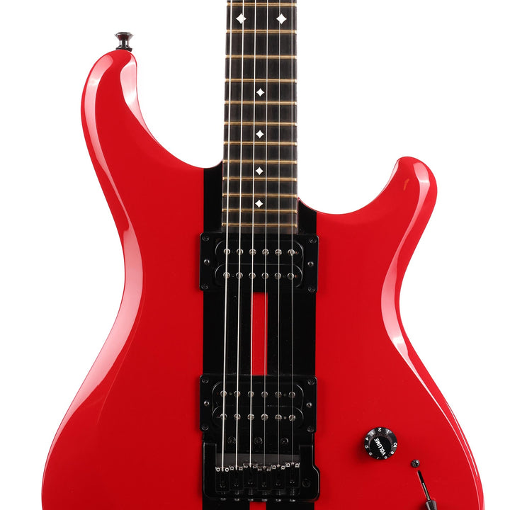 Knaggs Severn X Tbuck Tier 3 Ferrari Red Racing Stripe NAMM 2020 Display Guitar