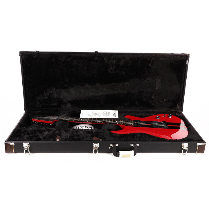 Knaggs Severn X Tbuck Tier 3 Ferrari Red Racing Stripe NAMM 2020 Display Guitar